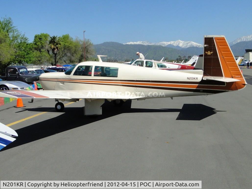 N201KR, 1978 Mooney M20J 201 C/N 24-0449, Parked for display