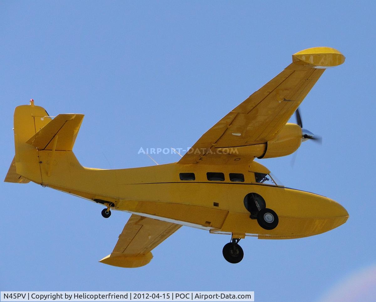 N45PV, 1944 Grumman G-44 Widgeon C/N 1380, Getting ready to retract gear