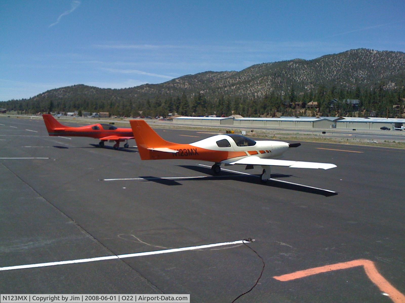 N123MX, 1988 Lancair 235 C/N 131, Columbia, CA 2008
