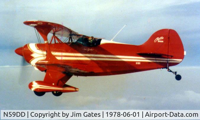 N59DD, 1974 Killough PITTS SPECIAL C/N 798001, Pitts N59DD