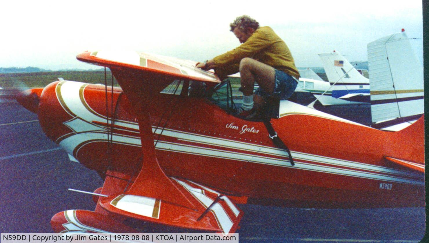 N59DD, 1974 Killough PITTS SPECIAL C/N 798001, Start up