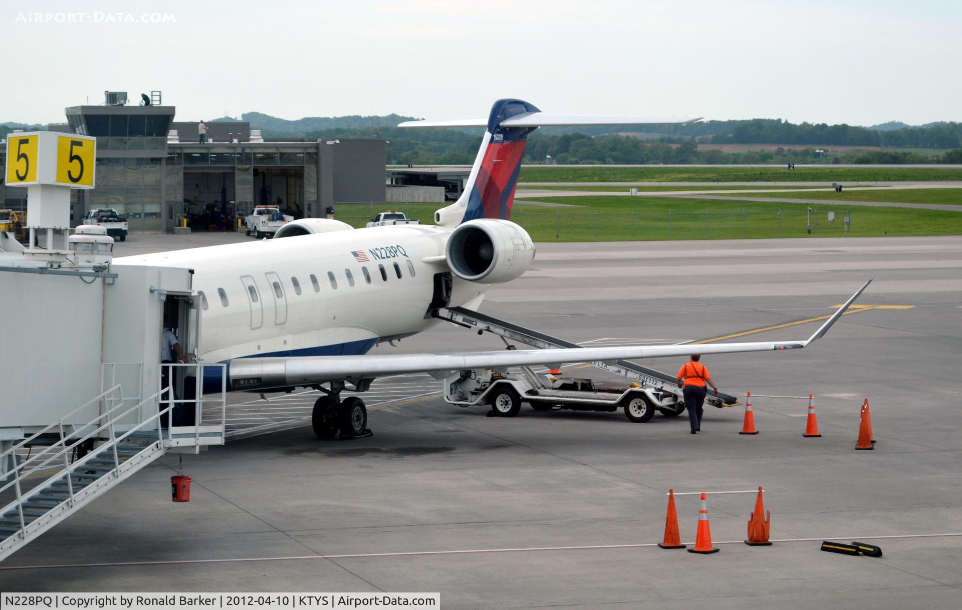 N228PQ, 2009 Bombardier CRJ-900ER (CL-600-2D24) C/N 15228, TYS, TN