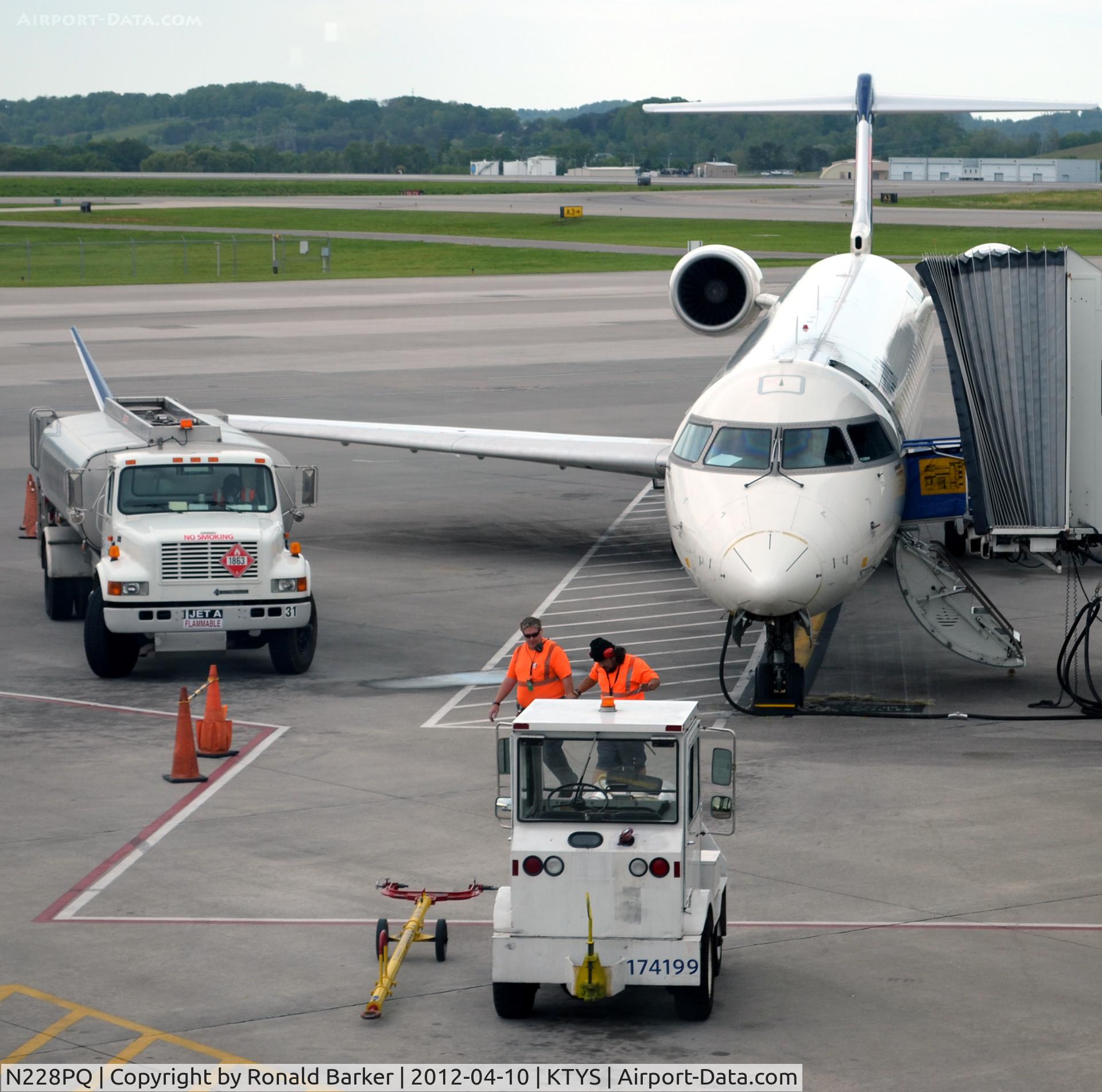N228PQ, 2009 Bombardier CRJ-900ER (CL-600-2D24) C/N 15228, TYS, TN