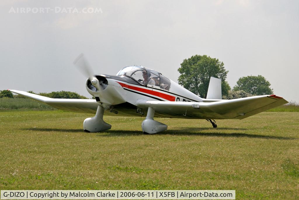 G-DIZO, 1965 Jodel D-120 Paris-Nice C/N 326, Jodel D-120 Paris-Nice, Fishburn Airfield, June 2006.