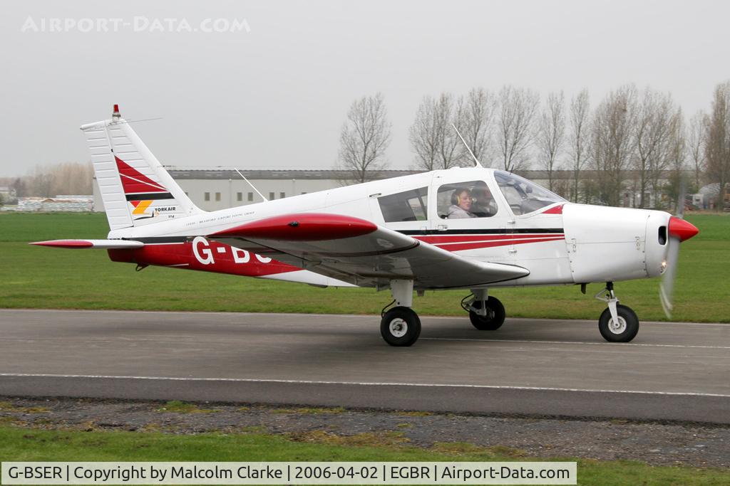 G-BSER, 1963 Piper PA-28-160 Cherokee C/N 28-790, Piper PA-28-160 Cherokee, Breighton Airfield, April 2006.