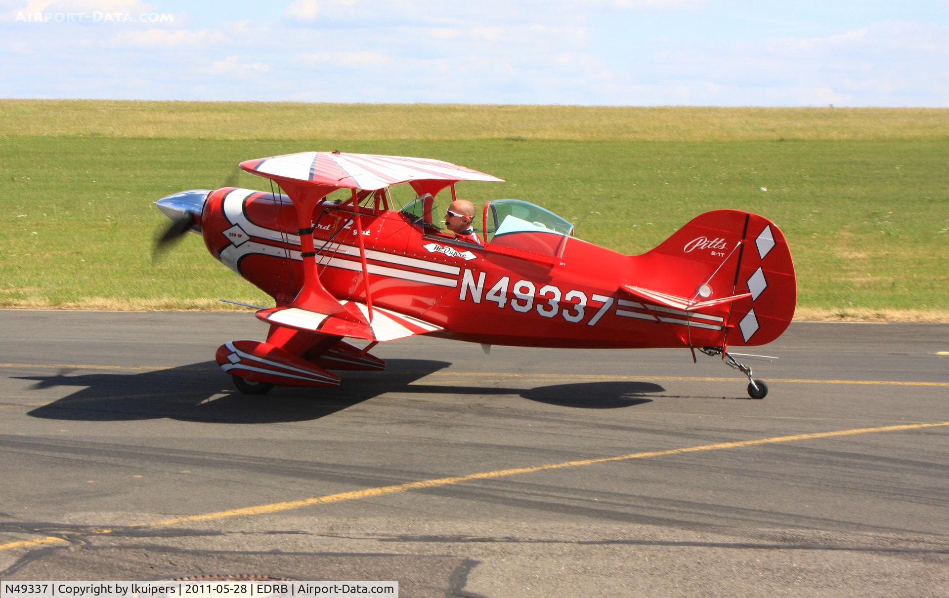N49337, 1986 Christen Pitts S-1T C/N 1046, At the Aviation Expo Europe on Bitburg Airport