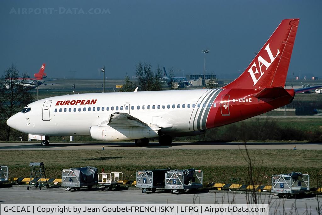 G-CEAE, 1974 Boeing 737-229 C/N 20912, old 