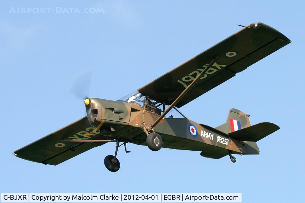 G-BJXR, 1962 Auster AOP.9 C/N 184, Auster AOP.9, Breighton Airfield's 2012 April Fools Fly-In.