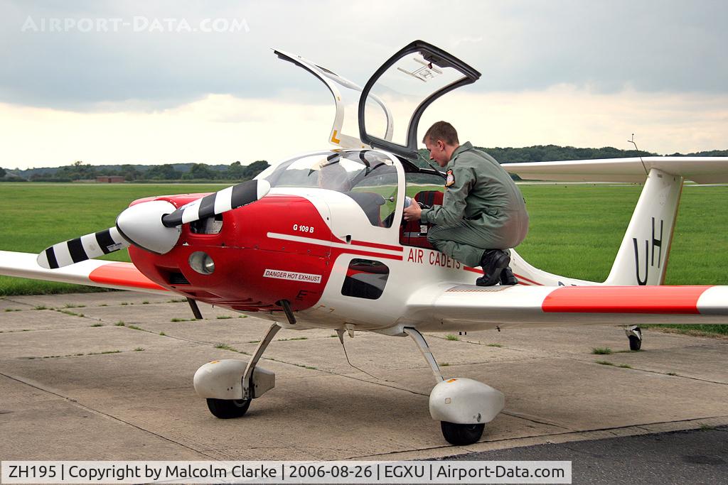 ZH195, Grob G-109B Vigilant T1 C/N 6546, Grob G-109B Vigilant T1; cadet training at RAF Linton-on-Ouse, August 2006.