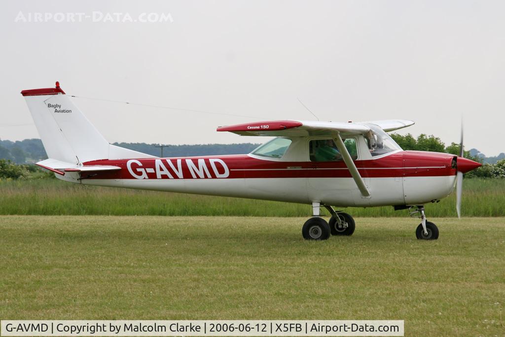 G-AVMD, 1966 Cessna 150G C/N 150-65504, Cessna 150G, Fishburn Airfield, June 2006.
