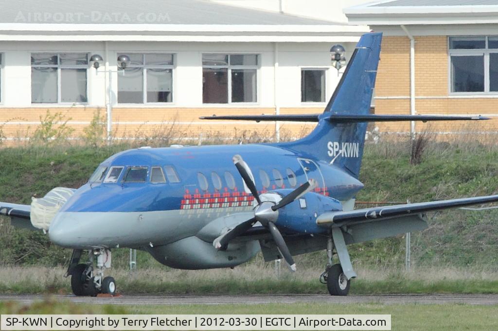 SP-KWN, British Aerospace BAe-3201 Jetstream 32EP C/N 856, British Aerospace BAe-3201 Jetstream 32EP, c/n: 856 stored at Cranfield
