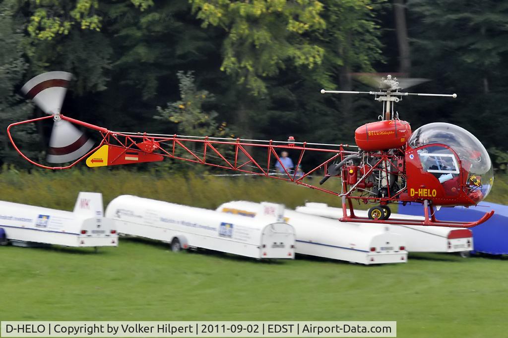 D-HELO, 1956 Agusta AB-47G-2 C/N 228, Oldtimer Meeting Hahnweide 2011