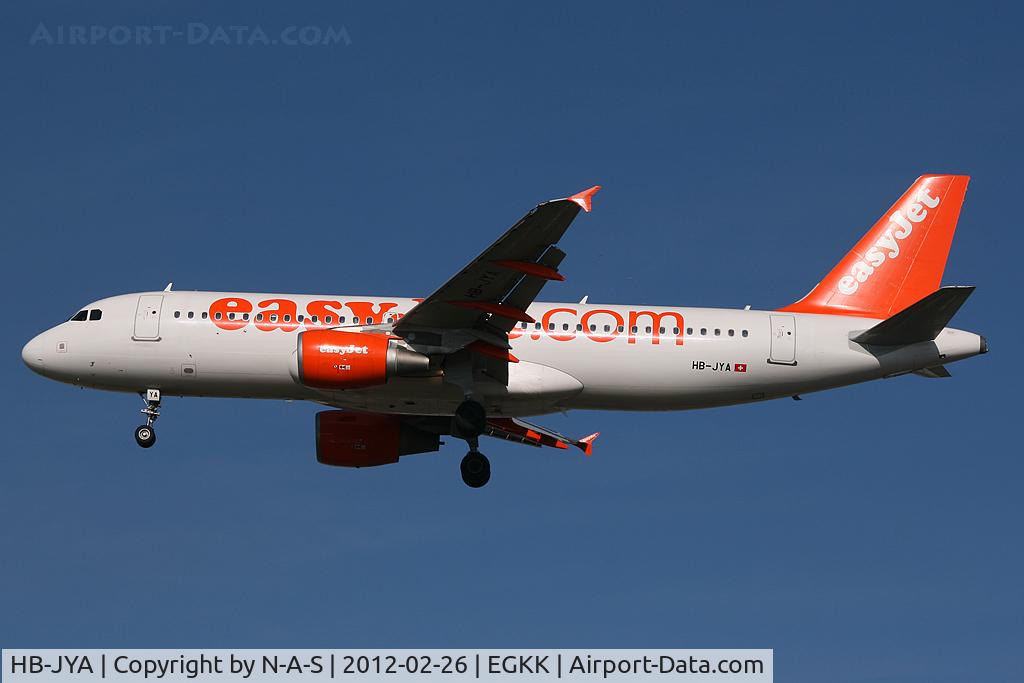 HB-JYA, 2010 Airbus A320-214 C/N 4250, Short final