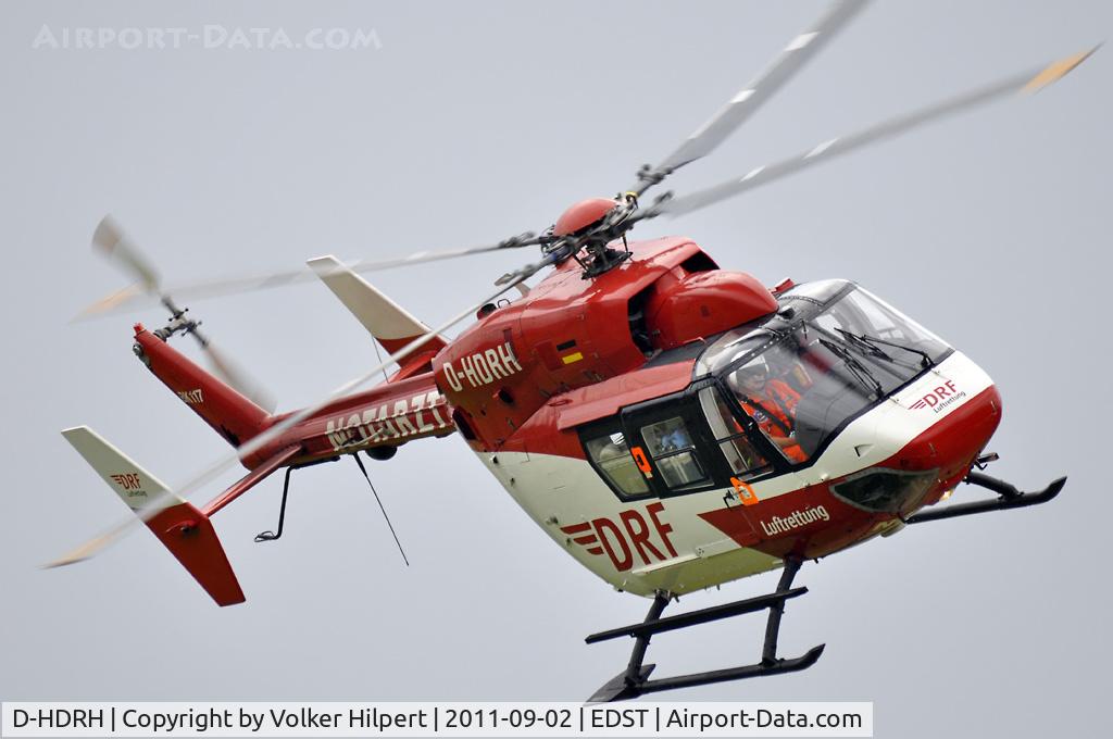 D-HDRH, Eurocopter-Kawasaki BK-117B-2 C/N 7199, Oldtimer Meeting Hahnweide 2011