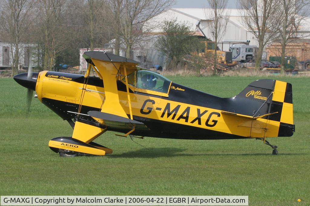 G-MAXG, 2001 Pitts S-1S Special C/N PFA 009-13233, Pitts S-1S, Breighton Airfield, April 2006.