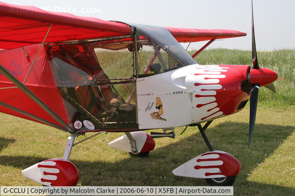 G-CCLU, 2004 Best Off Skyranger 912(2) C/N BMAA/HB/316, Skyranger 912-2, Fishburn Airfield, June 2006.