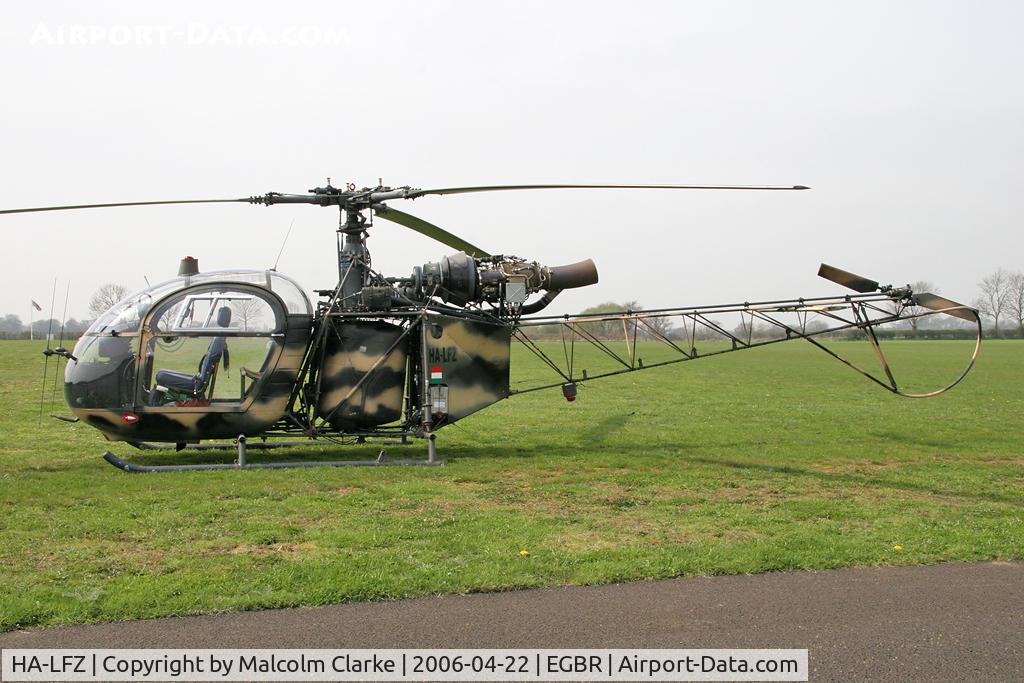 HA-LFZ, 1968 Sud SA-318C Alouette II C/N 2043/M380, Sud Aviation SA-318C Alouette II, Breighton Airfield, April 2006