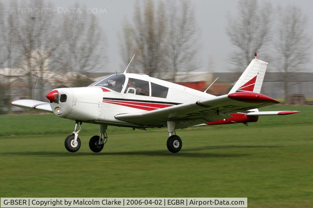 G-BSER, 1963 Piper PA-28-160 Cherokee C/N 28-790, Piper PA-28-160 Cherokee, Breighton Airfield, April 2006.