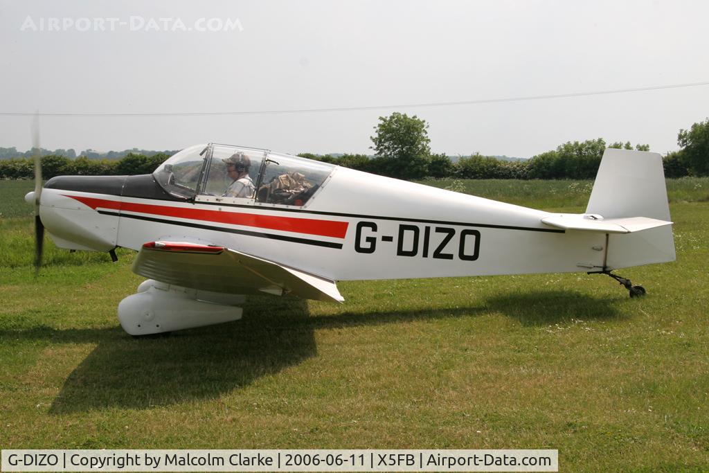 G-DIZO, 1965 Jodel D-120 Paris-Nice C/N 326, Jodel D120 Paris-Nice, Fishburn Airfield, June 2006.