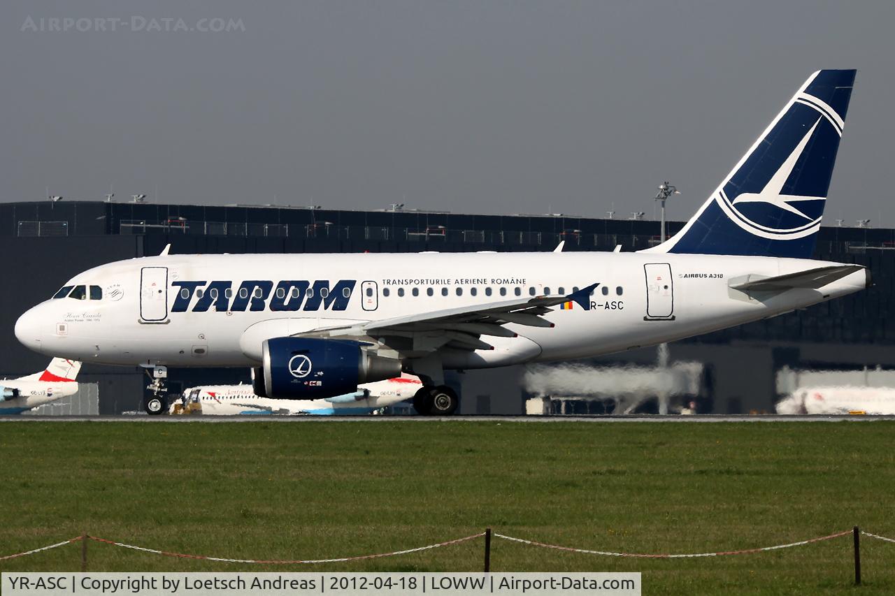 YR-ASC, 2007 Airbus A318-121 C/N 3220, RO342 Vienna to Bucharest