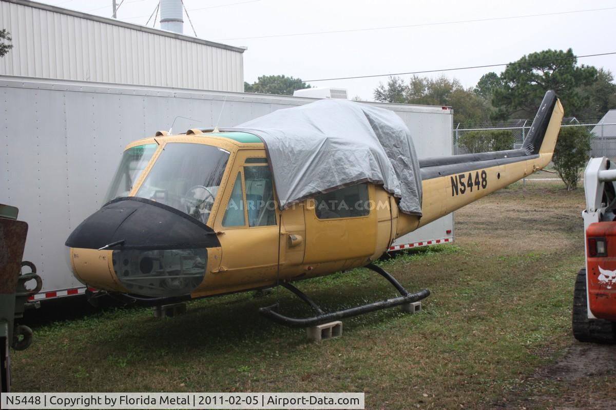 N5448, Bell UH-1B Iroquois C/N 966, UH-1B outside Military Museum Largo FL