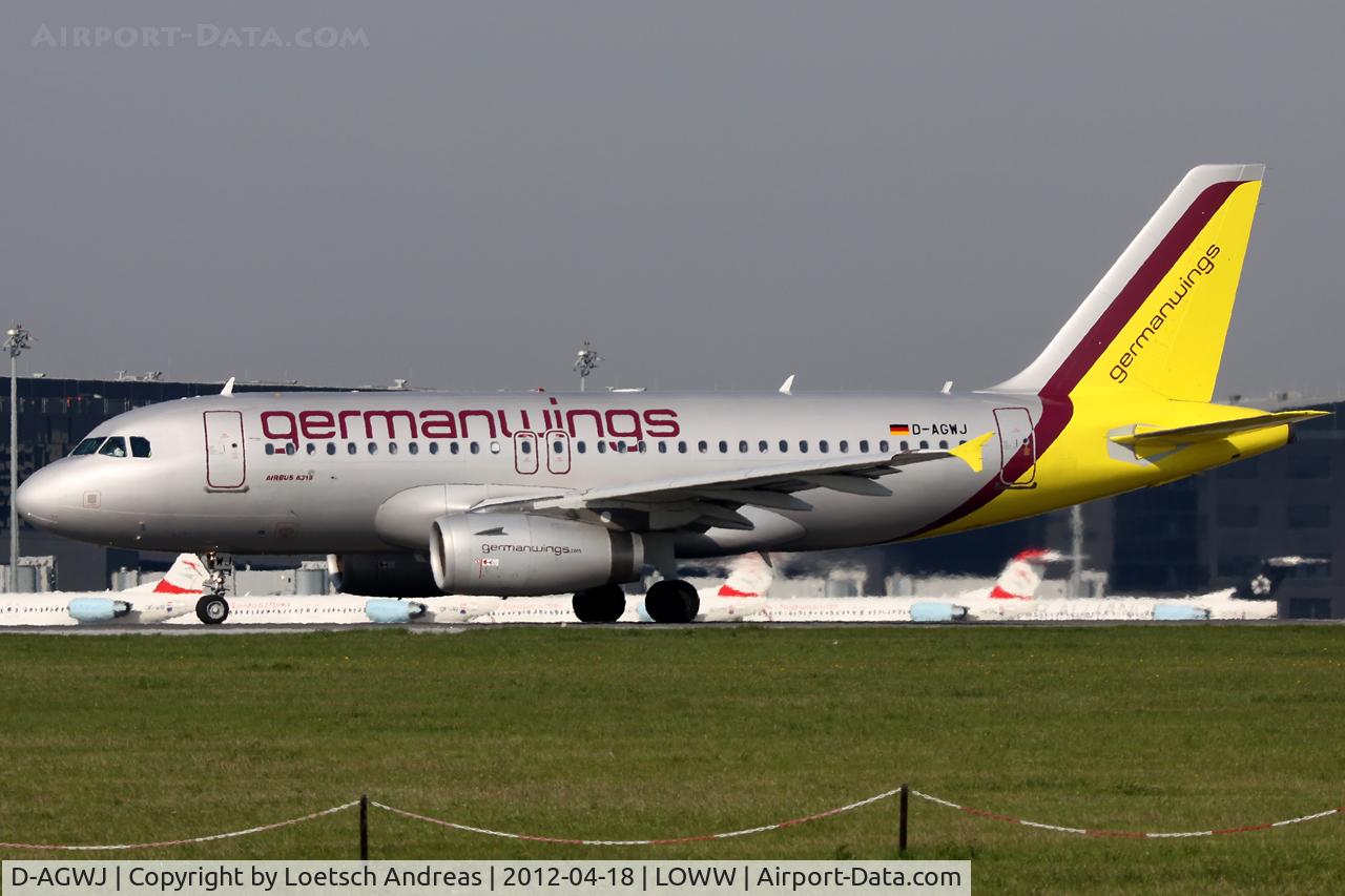 D-AGWJ, 2008 Airbus A319-132 C/N 3375, Germanwings