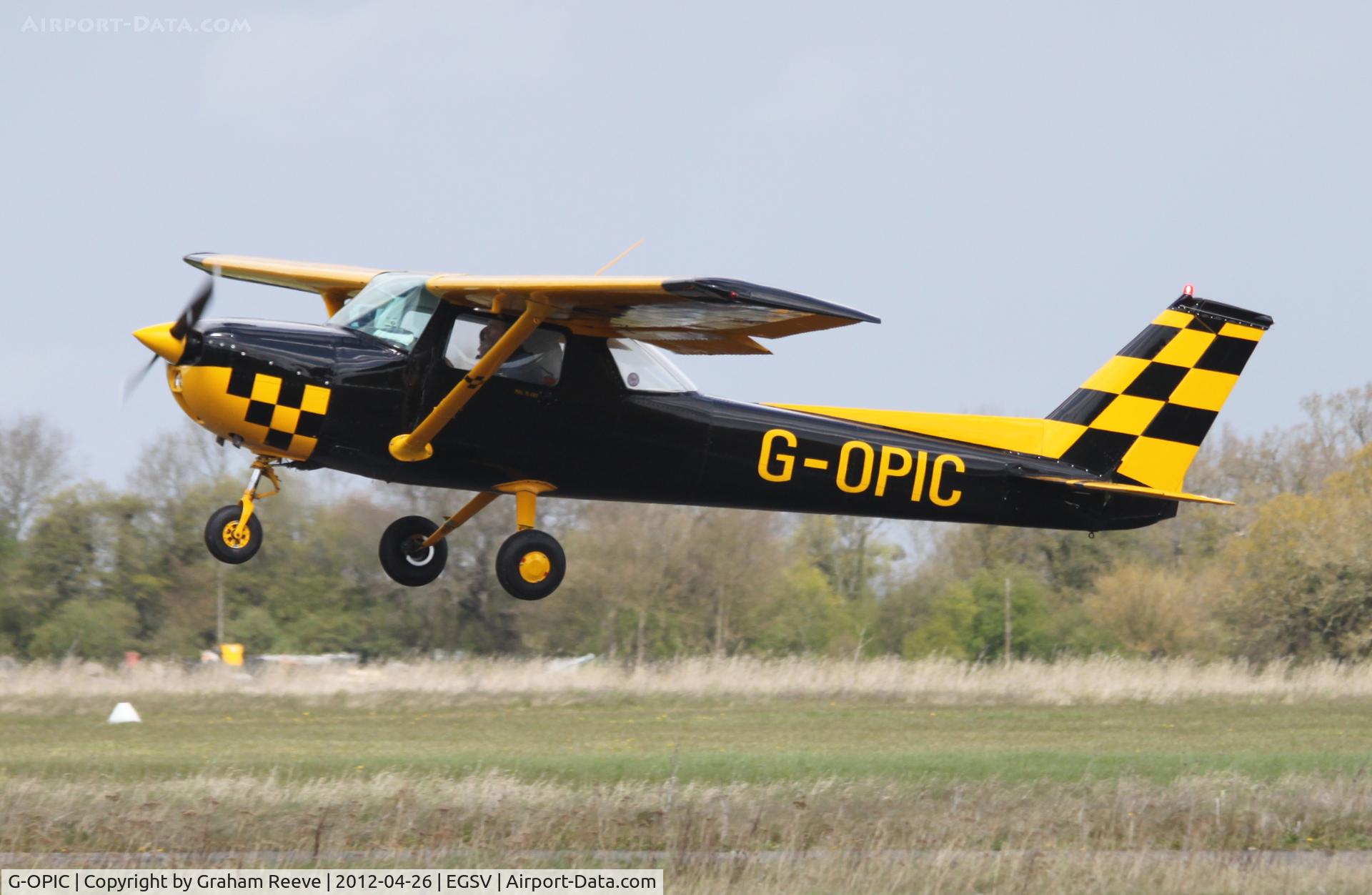 G-OPIC, 1974 Reims FRA150L Aerobat C/N 0234, Taking off.