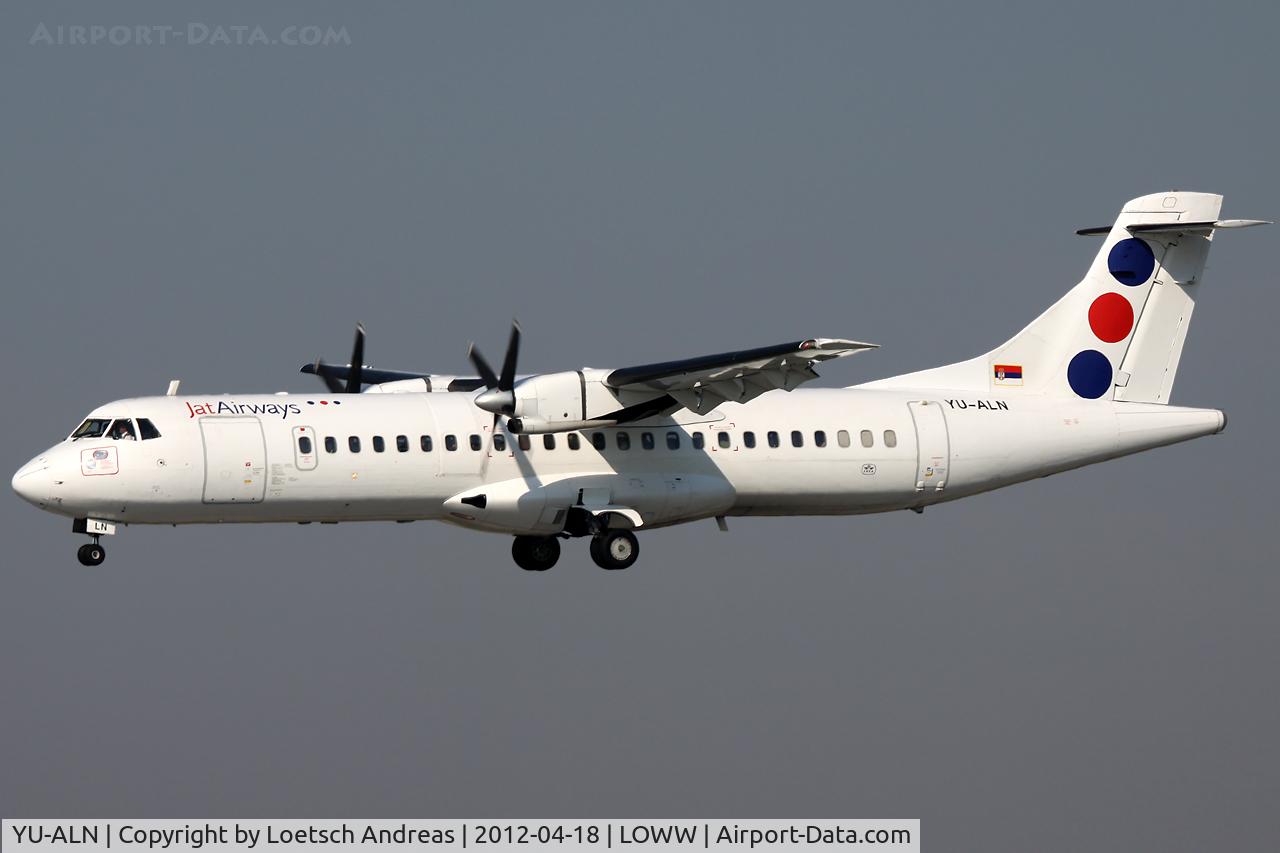 YU-ALN, 1990 ATR 72-202 C/N 180, JAT Airways