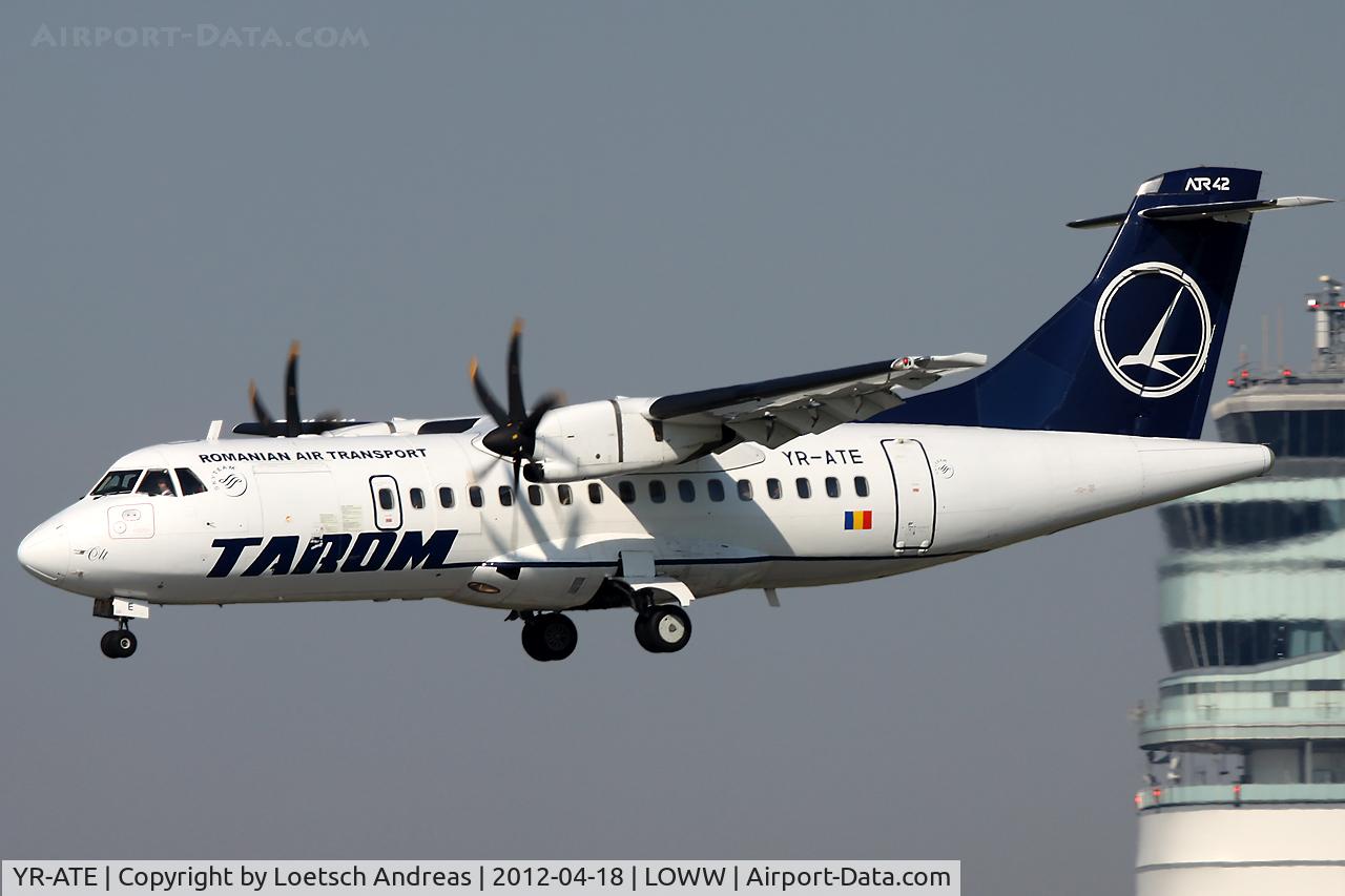 YR-ATE, 1998 ATR 42-500 C/N 596, Tarom ATR