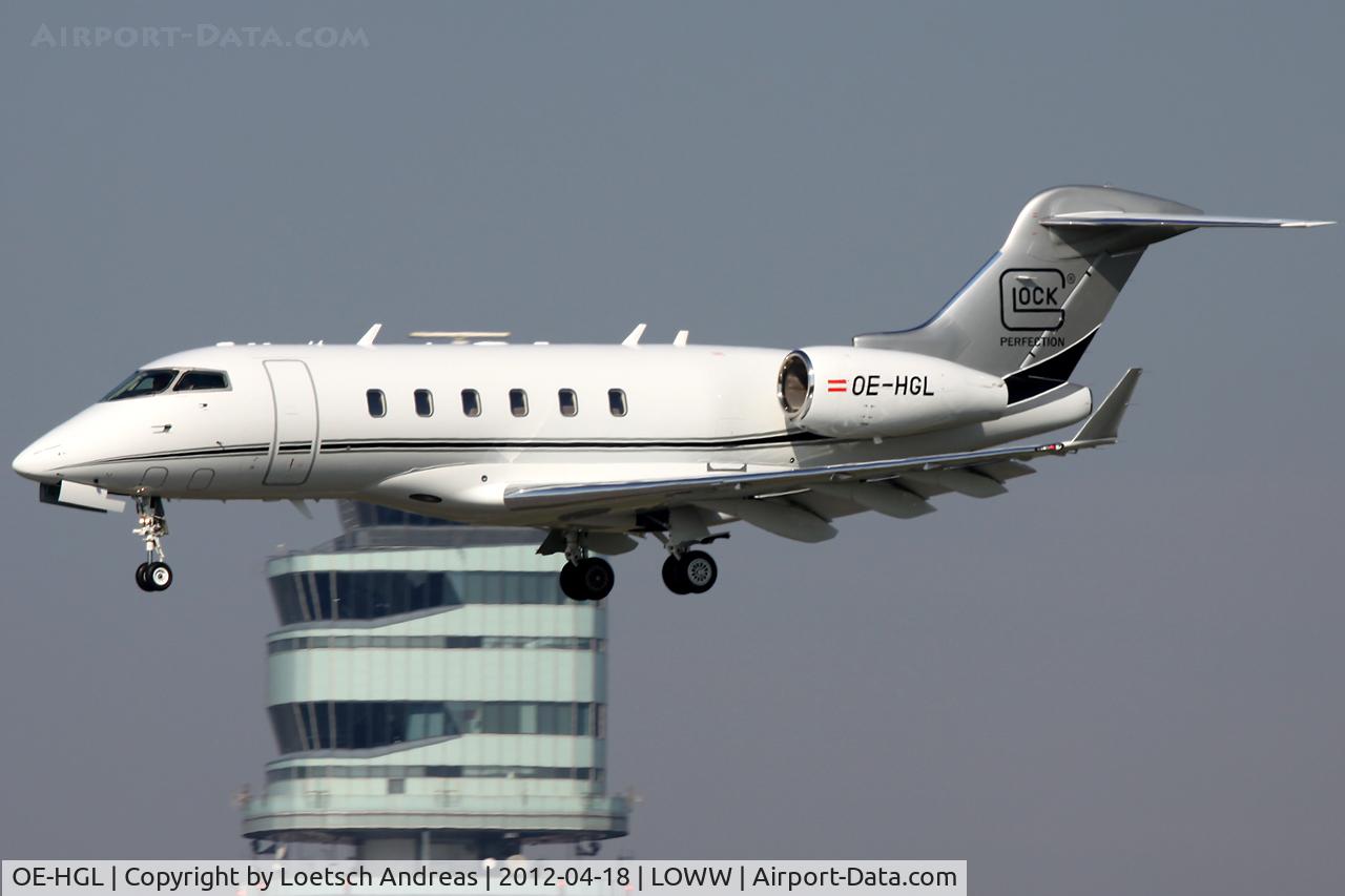 OE-HGL, 2011 Bombardier Challenger 300 (BD-100-1A10) C/N 20335, Glock