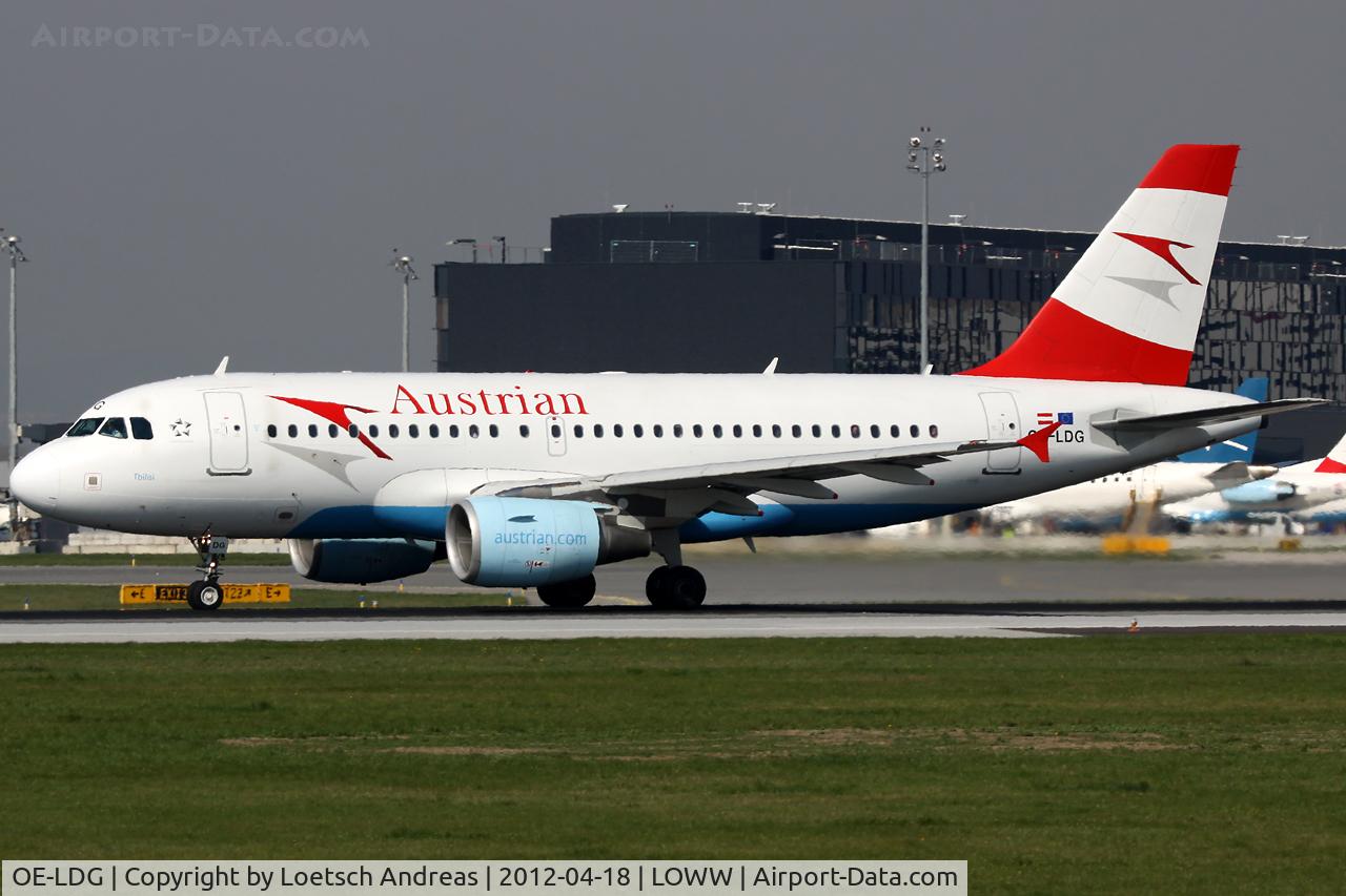 OE-LDG, 2006 Airbus A319-112 C/N 2652, OS661 Vienna Schwechat (VIE) to Kiev Boryspil (KBP), named 