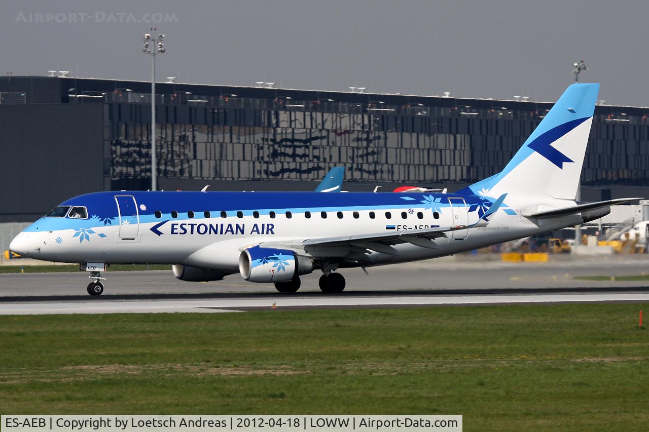 ES-AEB, 2005 Embraer 170LR (ERJ-170-100LR) C/N 17000106, Estonian Air