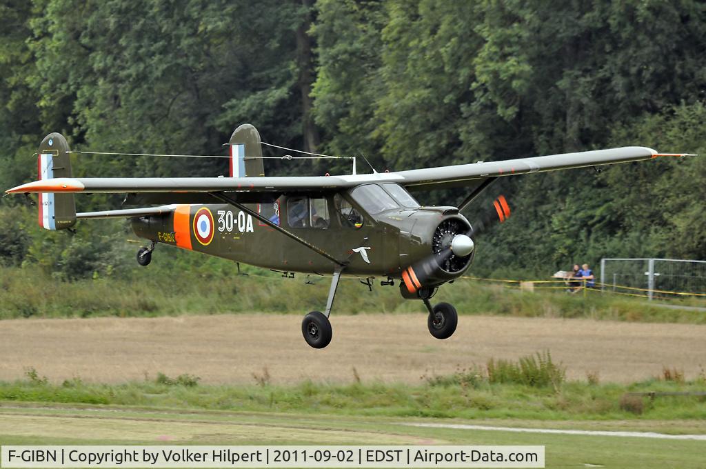 F-GIBN, Max Holste MH-1521M Broussard C/N 317, Oldtimer Meeting Hahnweide 2011