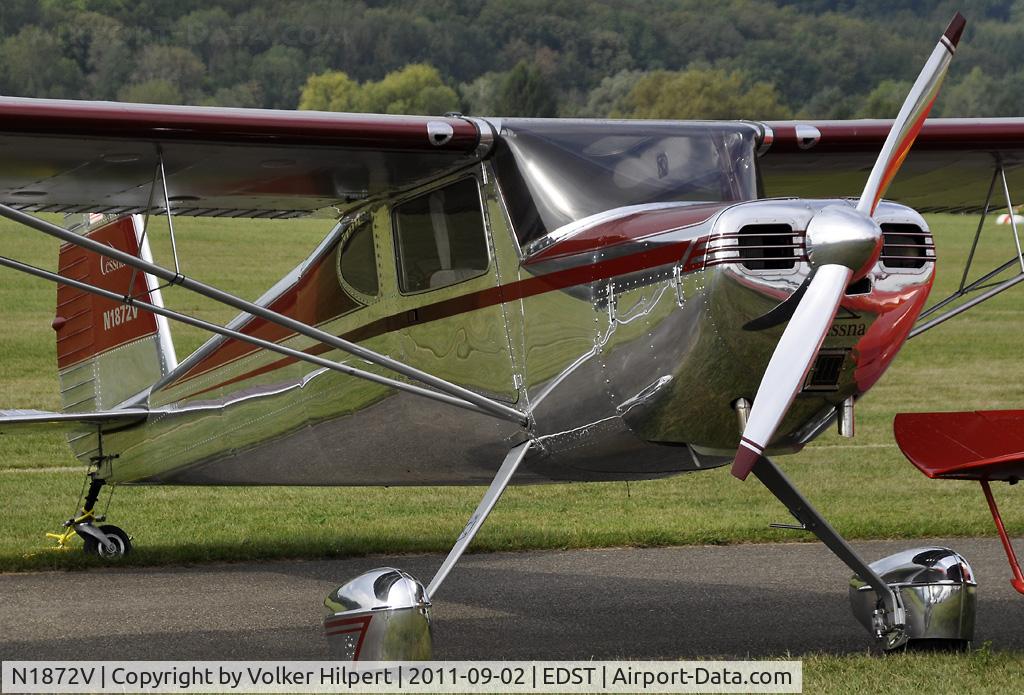 N1872V, 1947 Cessna 140 C/N 14052, Oldtimer MeetingHahnweide 2011