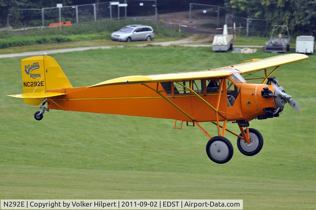 N292E, 1929 Curtiss-Wright Robin J-1 C/N 130, Oldtimer Meeting Hahnweide 2011