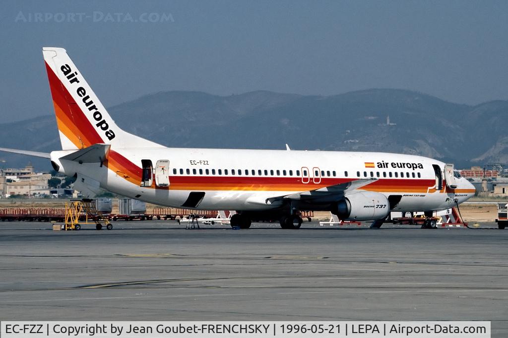 EC-FZZ, 1990 Boeing 737-4Y0 C/N 24686, Air Europa