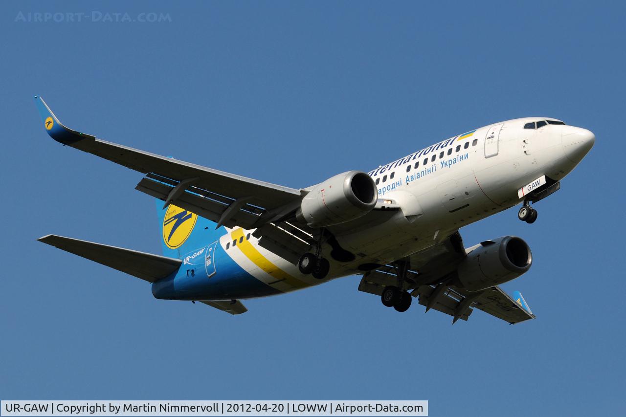 UR-GAW, 1991 Boeing 737-5Y0 C/N 24898, Ukraine International Airlines