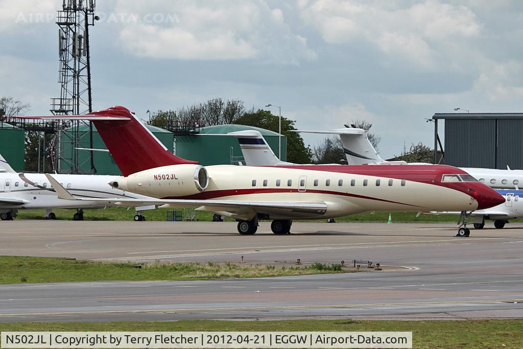 N502JL, 2001 Bombardier BD-700-1A10 Global Express C/N 9050, 2001 Bombardier BD-700-1A10, c/n: 9050 at Luton