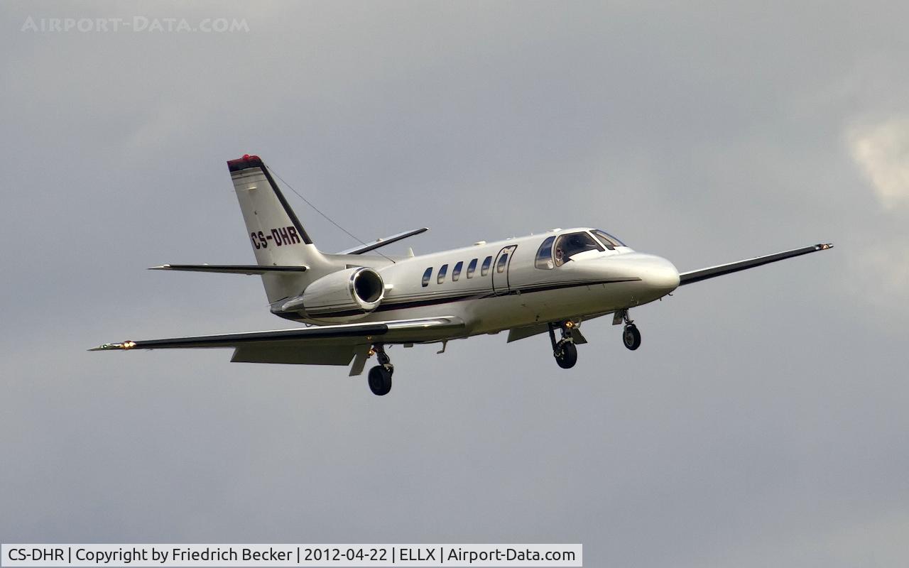 CS-DHR, 2005 Cessna 550 Citation Bravo C/N 550-1114, on final RW24