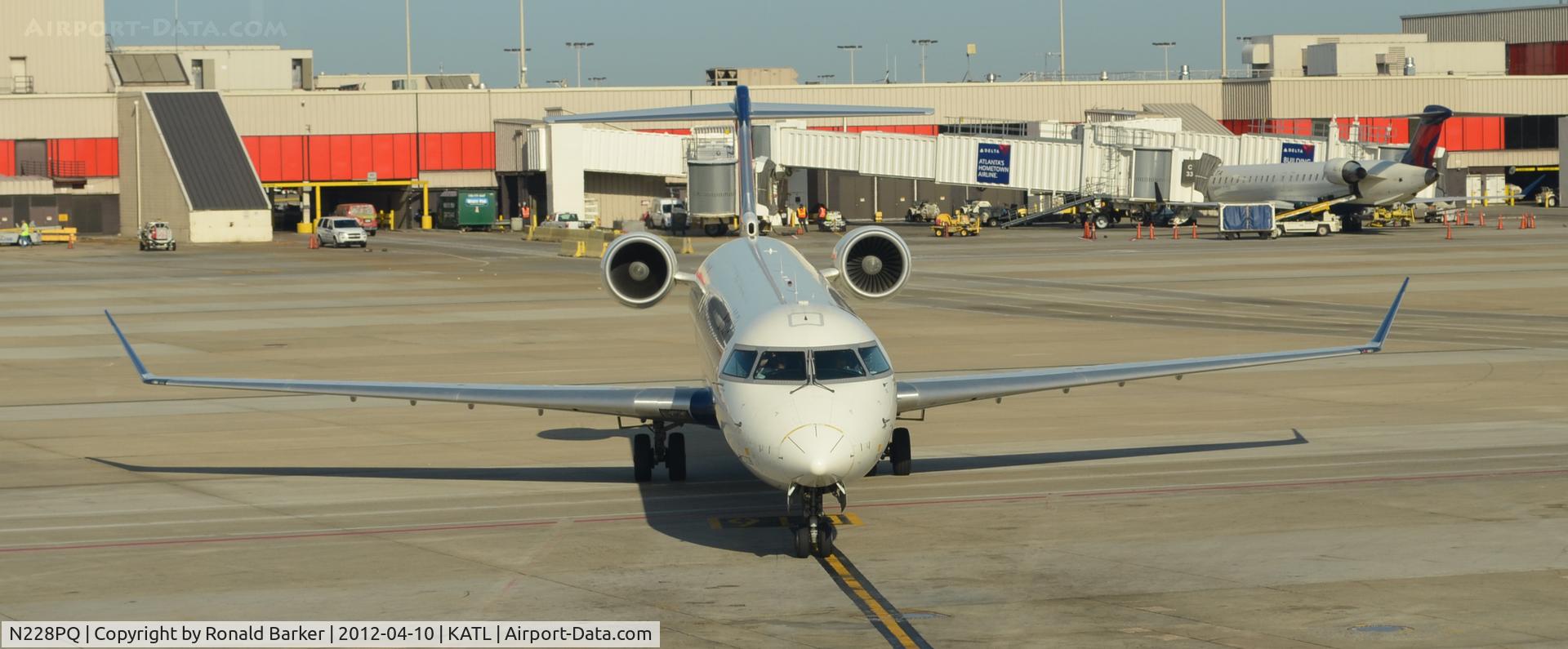 N228PQ, 2009 Bombardier CRJ-900ER (CL-600-2D24) C/N 15228, ATL, GA
