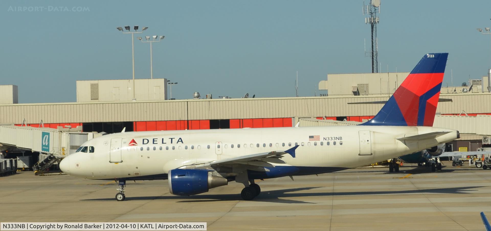 N333NB, 2001 Airbus A319-114 C/N 1582, ATL, GA