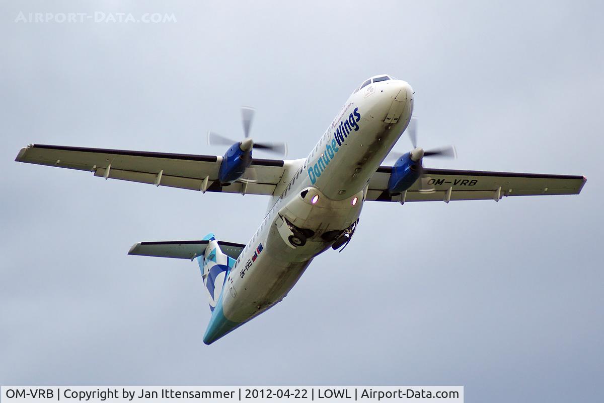 OM-VRB, 1993 ATR 72-202 C/N 367, OM-VRB @ LOWS