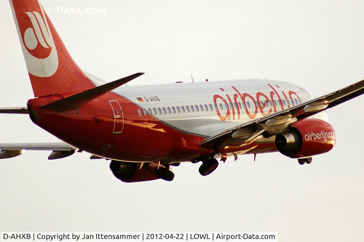 D-AHXB, 2007 Boeing 737-7K5 C/N 30717/2228, d-ahxb @ lowl