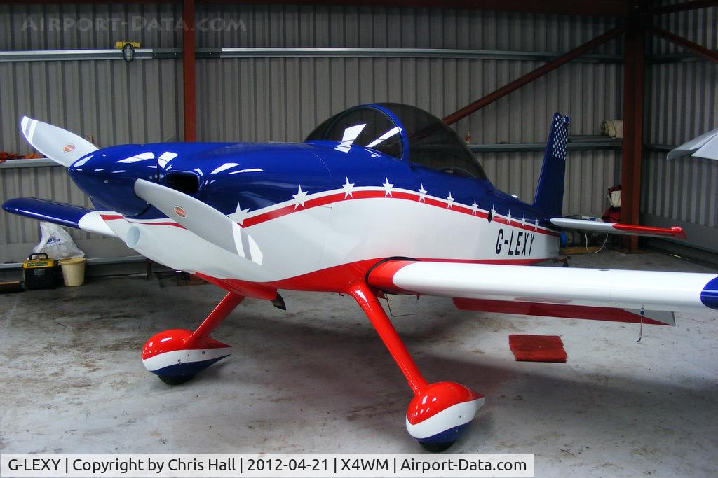 G-LEXY, 2010 Vans RV-8 C/N 303-14756, resident aircraft