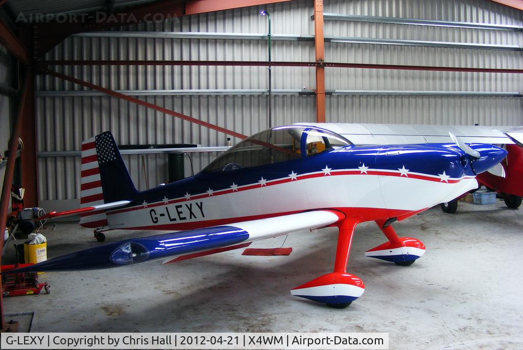 G-LEXY, 2010 Vans RV-8 C/N 303-14756, resident aircraft