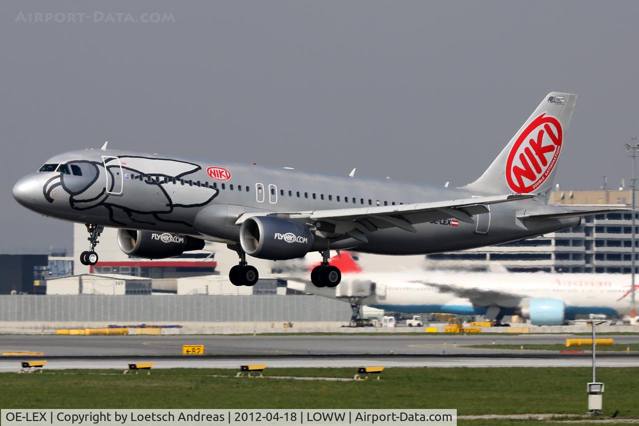 OE-LEX, 2006 Airbus A320-214 C/N 2867, HG8017 Copenhagen Kastrup (CPH) to Vienna Schwechat (VIE)