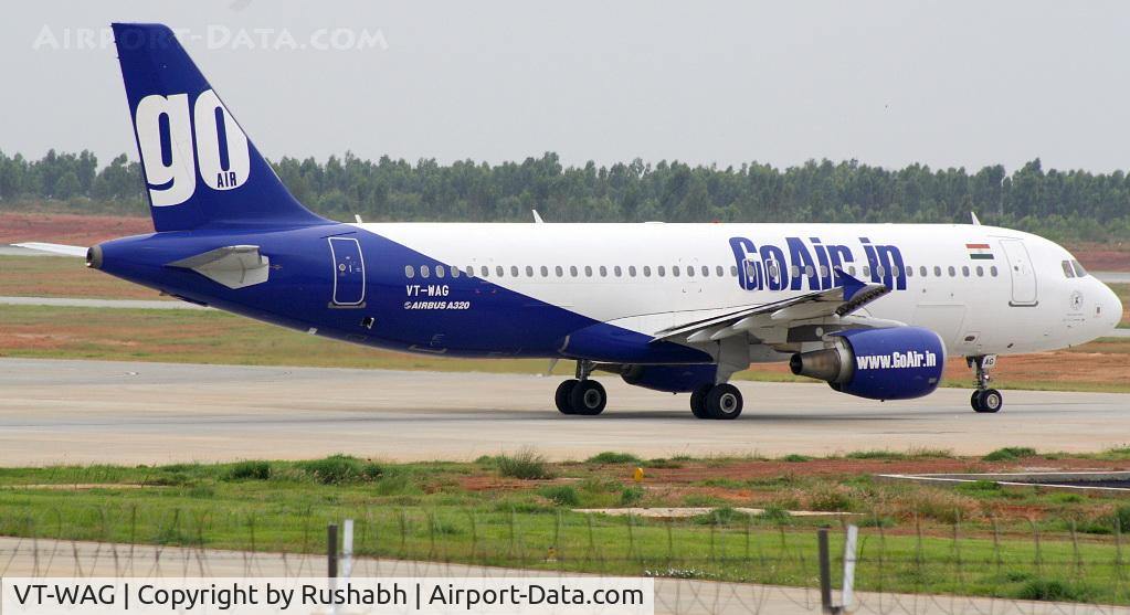 VT-WAG, 2008 Airbus A320-214 C/N 3597, GoAir Airlines Airbus A320-232.
Love It!!!