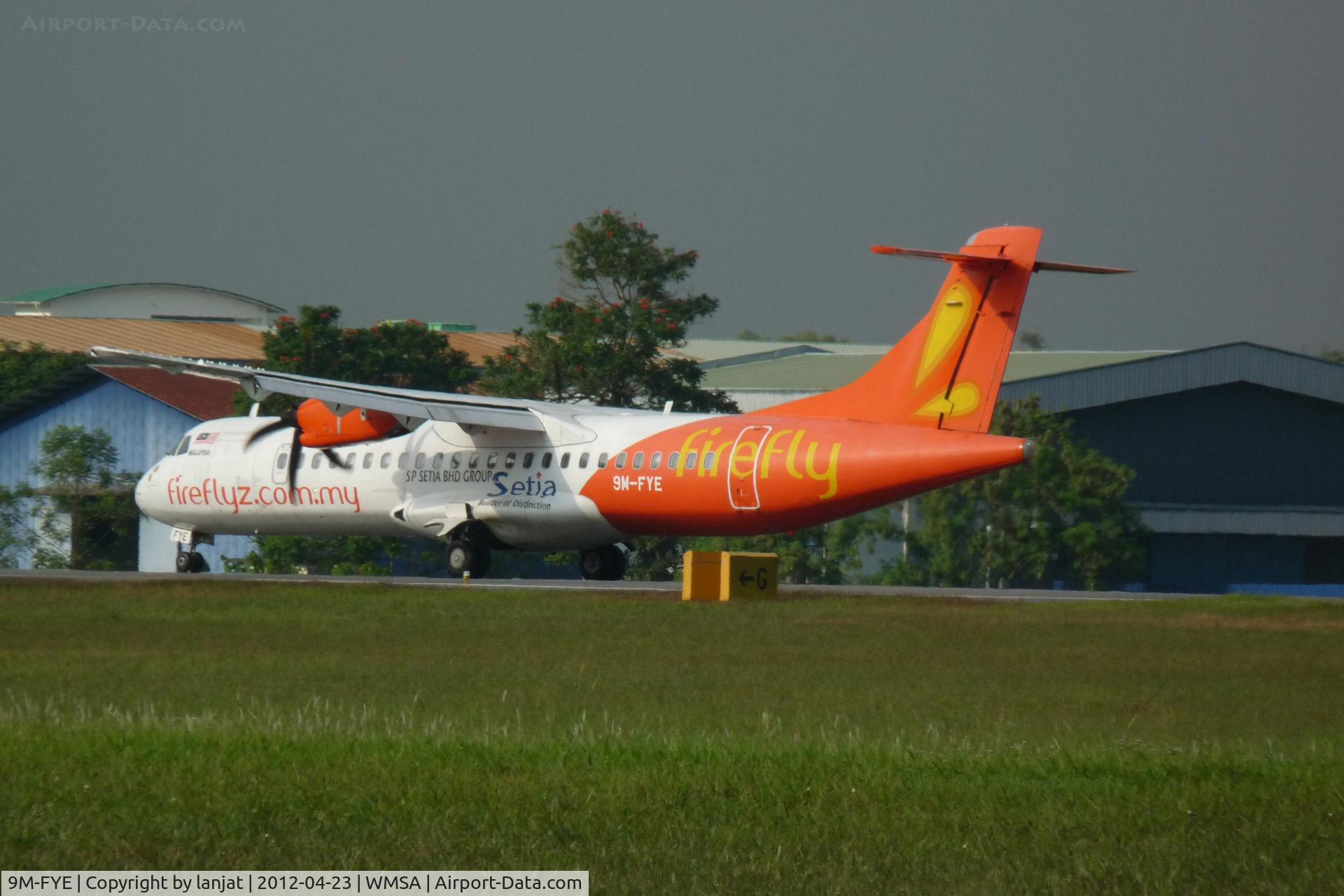 9M-FYE, 2008 ATR 72-212A C/N 840, Touch Down