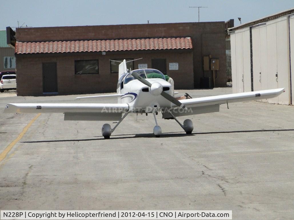 N228P, Diamond DA-20A-1 Katana C/N 10054, Parked by hanger