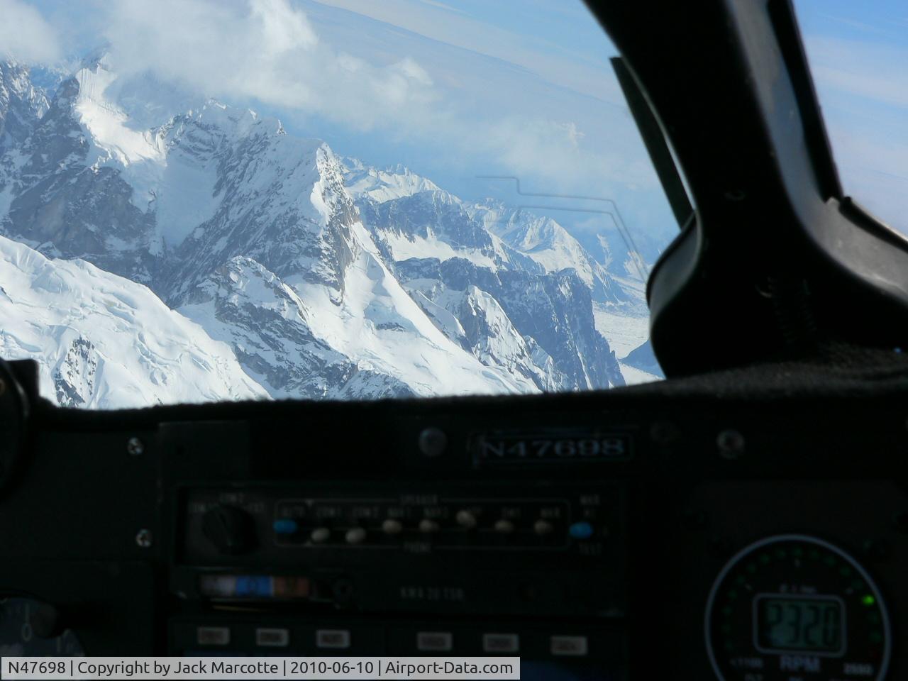 N47698, 1978 Piper PA-28-161 C/N 28-7816122, Taken while flying around Mt. McKinley in the picture N47689